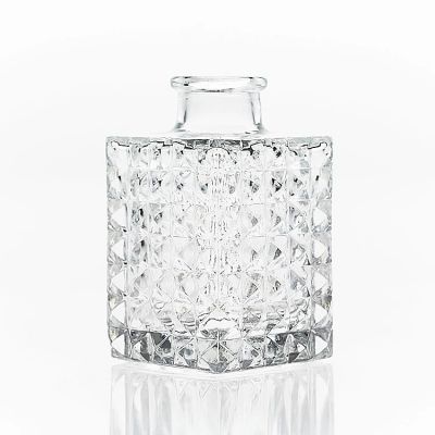 100ml 150ml Square Crystal Glass Aromatherapy Diffuser Bottle Air Diffuser Bottles Wholesale 