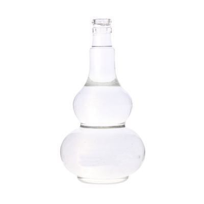Decoration Fancy Empty 500ml Unique Shape Glass bottles 