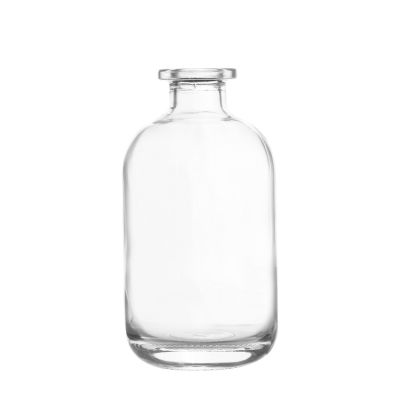 Flint Clear 250ml Glass Tequila Bottle for Liquor 