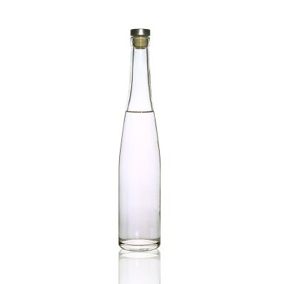 500ml free sample size empty clear creative wine bottles with oem logo 