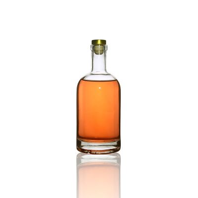 750 ml 500 ml 350 ml clear custom vodka bottles glass price for liquor 