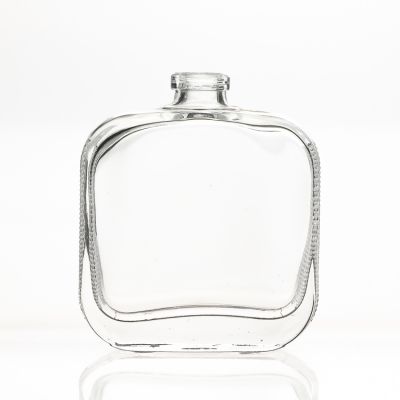 Luxury Design 1 ounce 30 ml 30ml square face mist glass spray perfume bottle
