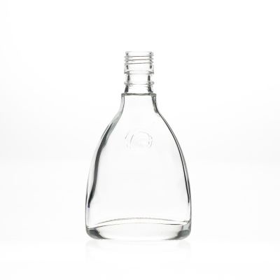 High Transparent 350ml 12oz Clear Empty Crystal Liquor glass Wine Bottle for Whisky