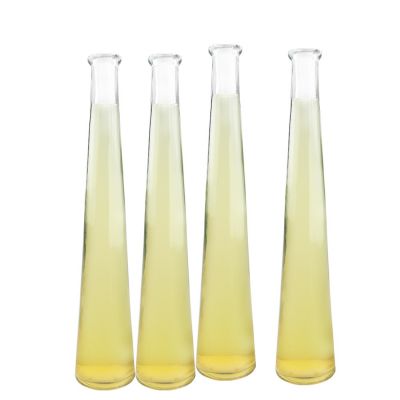 Top quality unique shaped beverage pop glass bottles, glass juice packaging bottle