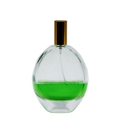 50ml/100ml Organic Personal Care Bottle Perfume Glass Bottle With Sprayer Pump 