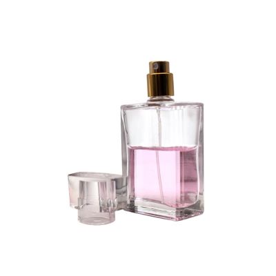 30 ml 50 ml square spray elegant luxury personalized empty glass perfume bottle 