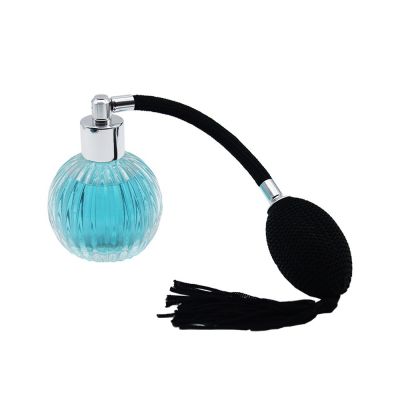 decorative high quality 50ml 100ml glass bottle for perfume hanging car perfume bottle