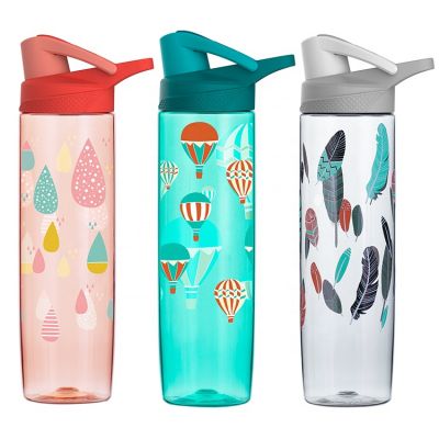 Stylish Tritan Sport Water Bottle/ Drinking Bottle, Customised Logo Available 