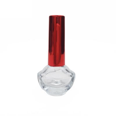 Custom Made 6ml Lip Shape Nail Polish Bottle 