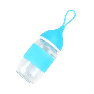 cheap price Customized advertising bottle Onion shape glass water bottle for gift