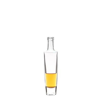 300ml High grade glass liquor bottle clear vodka glass bottle with Thick Base