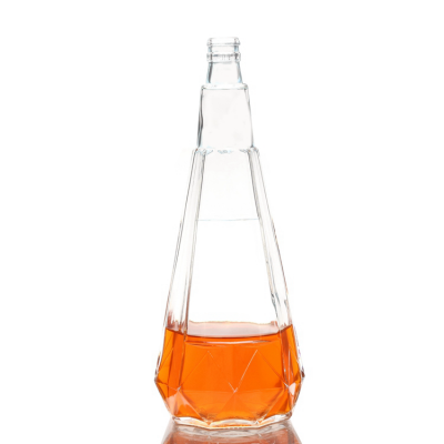 Hot sale 1000ml glass Bottle empty vodka glass Liquor bottles