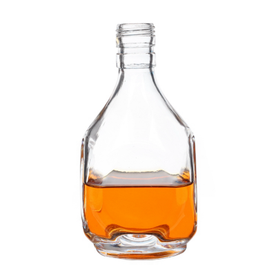 Wholesale Factory Empty Clear 350ml Glass Wine Bottle Liquor Bottles