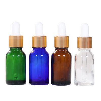 Cobalt Blue and Green 5ml 10ml 15ml Glass Essential Oil Bottle Dropper Bottles Wholesale