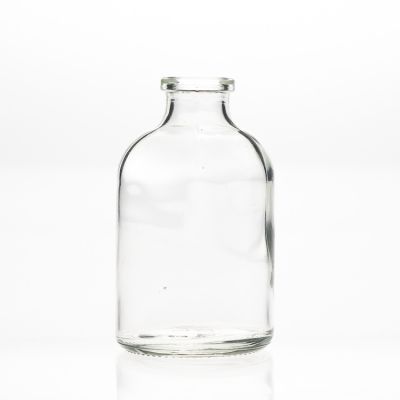 50ml clear penicillin glass bottle