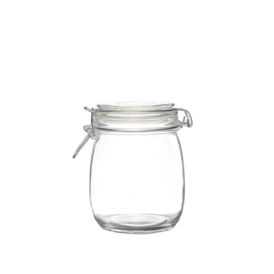 Canister Flip Top Green Glass Jar Vintage 10 In Tall Storage White Rub –  JAMsCraftCloset