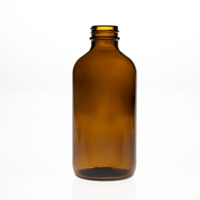 500ml boston round cosmetics glass bottles