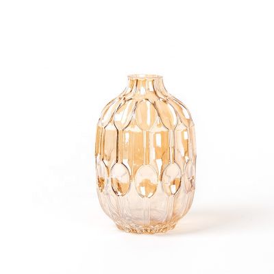 Event Party Supplies Cube Home Wedding Decor Centerpiece Geometric Murano Bonsai Glass Vase