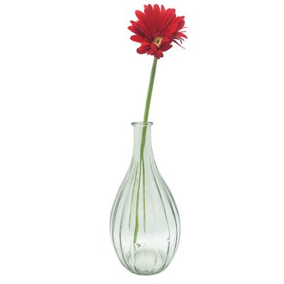 Delicate trumpet glass wedding decoration vase for sale