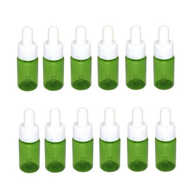 10ml Plastic Dropper Bottles Travel Size Empty Refillable Essential Oil Perfume Vial Bottles Portable Cosmetic Sample Bottle