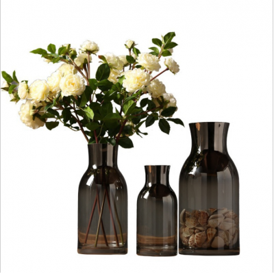 Hot Sale Decoration Vase, Color Glass Vase glass vase for decoration