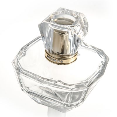 Fancy 90ml Spray Nozzle Perfume Glass Bottle Spray Pump Perfume Bottle