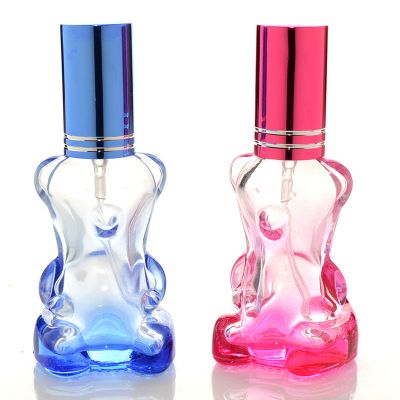 Fashion Empty Colorful Exotic Purple Art Decorative Travel Perfume Bottles