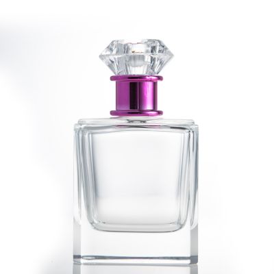 China Custom Cosmetic Bottle For Perfume Perfume Glass Bottles With Crown Cap