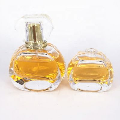 Brand Small Empty Luxury 30ml Fancy Clear Glass Crystal Attar Spray Bottles 50ml 100ml