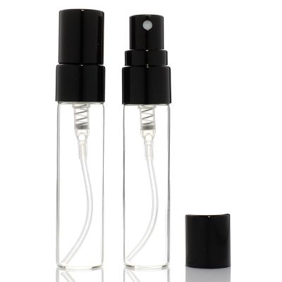 Wholesale Cheap Refillable Tiny Round Screw Top Premium Men's Glass Perfume Bottles