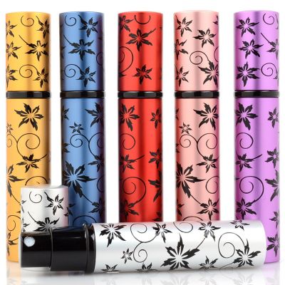 Handmade High End Hot Stamping bottle Sample Classic Perfume Spray Bottles Glass