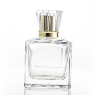 Perfume Bottle Super Clear High End Best Quality 107ml Luxury Glass Perfume Bottle