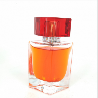 Glass Factory High End Refillable Premium Clear Crimp Neck Glass Perfume Bottle