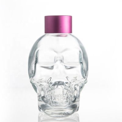 15ml 30ml 50ml Unique Fancy Skull Shape Fragrance Bottle Perfume Glass Bottle Spray