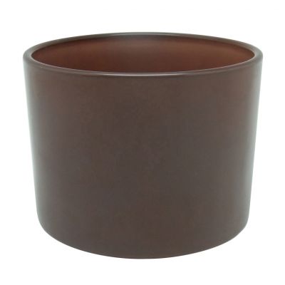 2-wick candle glass jars color sprayed candle jars small flower pots