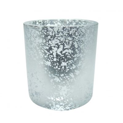 3oz & 9oz candle jars mercury silver glass votive candles tea light candle holders
