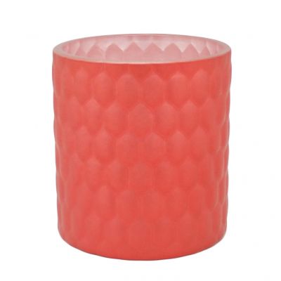 1.4oz & 7.5oz geo cut unique glass jars for candle making party decoration wedding