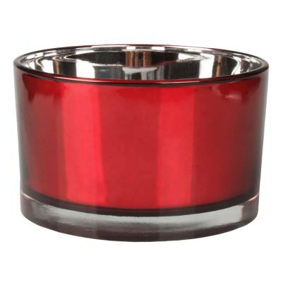 vacuum glass holders 17.5oz electroplated large glass multi-functional glass jars containers flower pots