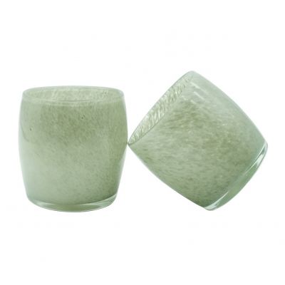 12.6oz empty glass candle glass jars