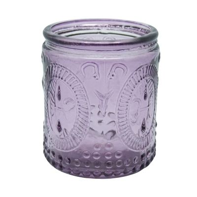 3oz empty customised candle containers tumbler glass jars for candles 105ml