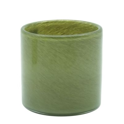 500ml 15oz personalised glass candle jars craft pillar candle holders