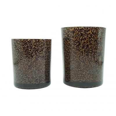 granny-chic retro style empty antique church candles holders jars containers with lids 360ml 600ml customize stock