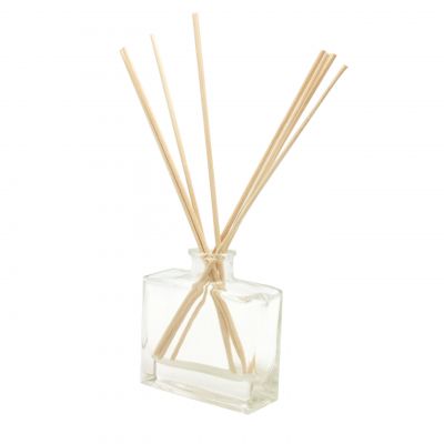 3oz aromatherapy reeds diffuser bottles rattan sticks air fresheners 100ml rectangular empty glass bottles wholesales