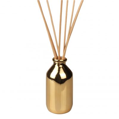 110ml luxury empty reed diffuser round glass bottles 3.5oz