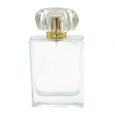 wholesale 100ml perfume bottle rectangular glass bottles perfume 100ml square perfume bottles 100ml empty glass