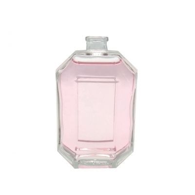 fancy square crystal luxury perfume bottle 100ml glass 