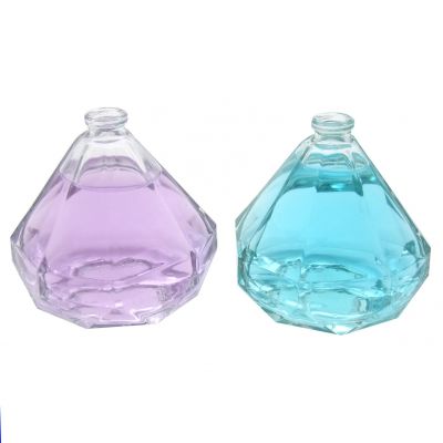high quality perfume glass bottle crystal perfume bottle 100ml