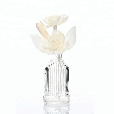 Empty Customized Large Roman Reed Glass 200ml Diffuser Bottle 