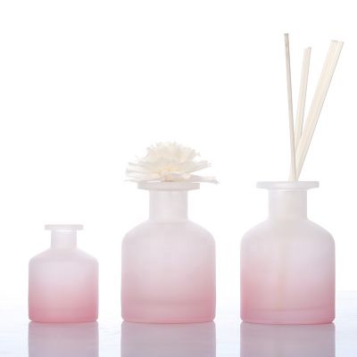 50 ml 150 ml Fantasy Pink Aroma Diffuser Glass Bottle for Home Decoration and Wedding Gift 