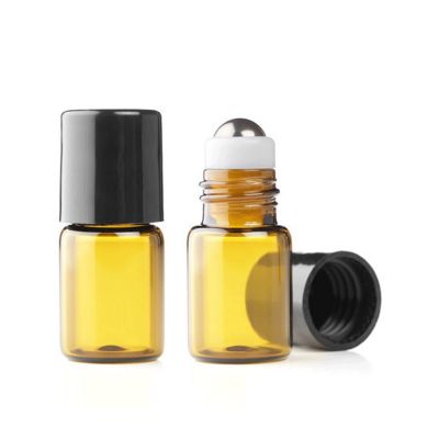 5ml Cheap hot sale top quality roller ball bottle for essential oils / roll on glass bottles wholesale 